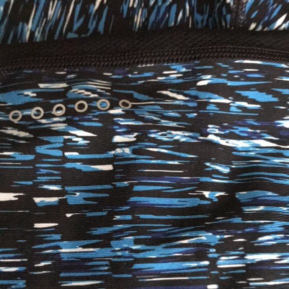 Nike cropped blue black and white leggings - Picture 5 of 5